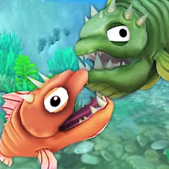 3D Fish Feeding and Grow